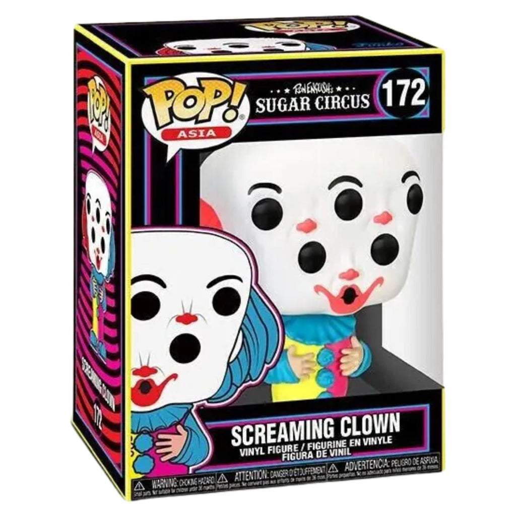 FUNKO POP! ASIA RON ENGLISH´S SUGAR CIRCUS SCREAMING CLOWN EXCLUSIVE EDITION no172