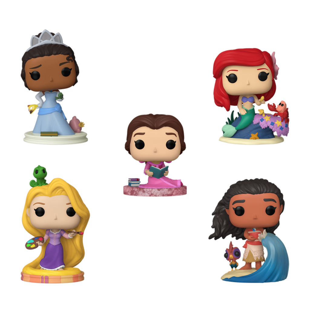 FUNKO POP! BLACK FRIDAY BUNDLE DISNEY PRINCESS ARIEL/TIANA/BELLE/RAPUNZEL/MOANA 5-PACK
