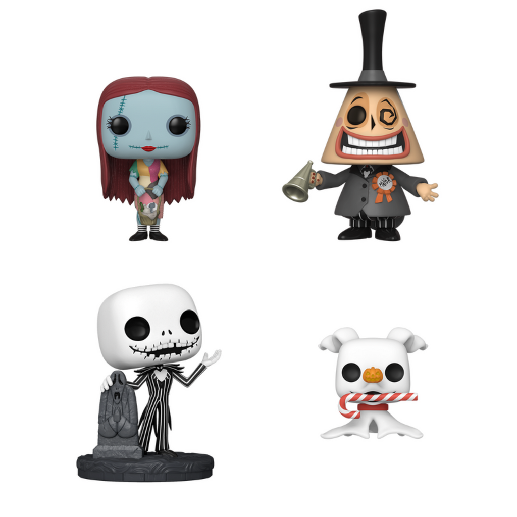 FUNKO POP! BLACK FRIDAY BUNDLE DISNEY THE NIGHTMARE BEFORE CHRISTMAS SALLY/MAYOR/JACK SKELLINGTON/ZERO 4-PACK
