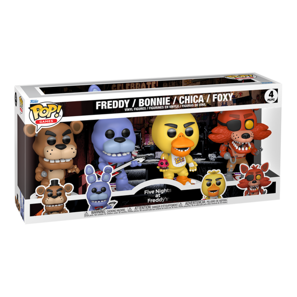 FUNKO POP! BLACK FRIDAY BUNDLE GAMES FIVE NIGHT AT FREDDY'S 4-PACK