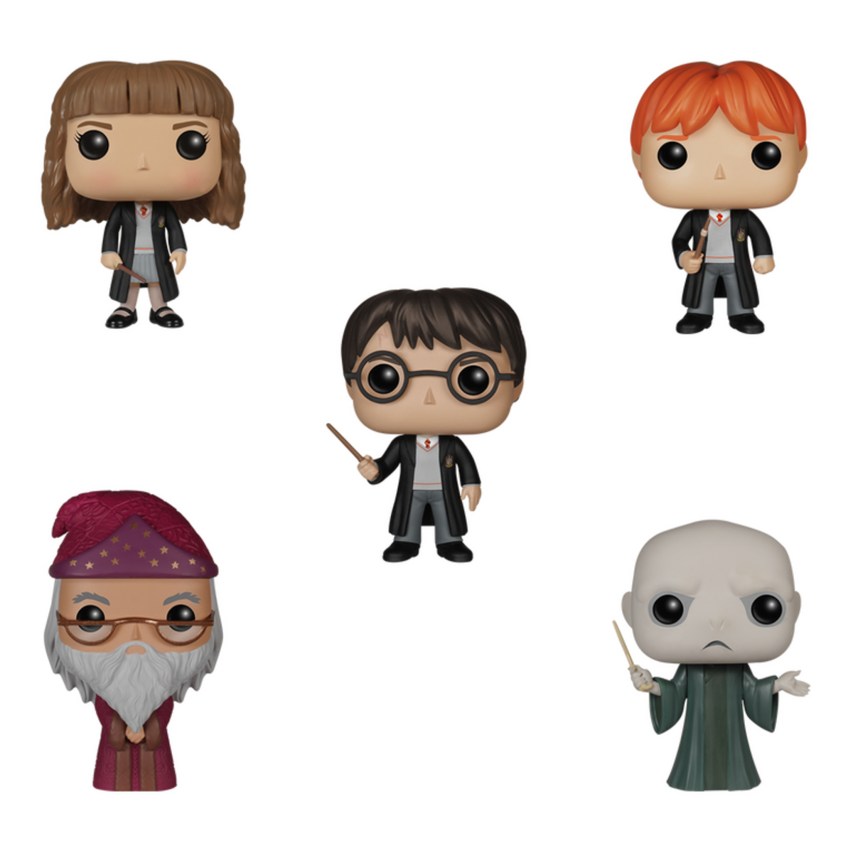 FUNKO POP! BLACK FRIDAY BUNDLE HARRY POTTER HARRY POTTER/LORDVOLDEMORT/HERMIONE GRANGER/ALBUS DUMBLEDORE/RON WEASLEY 5-PACK
