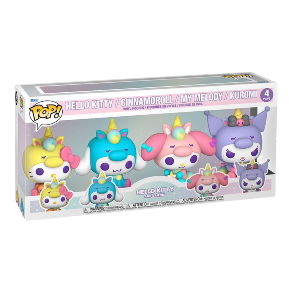 FUNKO POP! BLACK FRIDAY BUNDLE HELLO KITTY & FRIENDS HELLO KITTY/CINNAMOROLL/ MY MELODY/ KUROMI 4-PACK