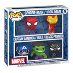 FUNKO POP! BLACK FRIDAY BUNDLE MARVEL SPIDER-MAN/IRON MAN/CAPTAIN AMERICA/HULK/BLACK PANTHER 5-PACK