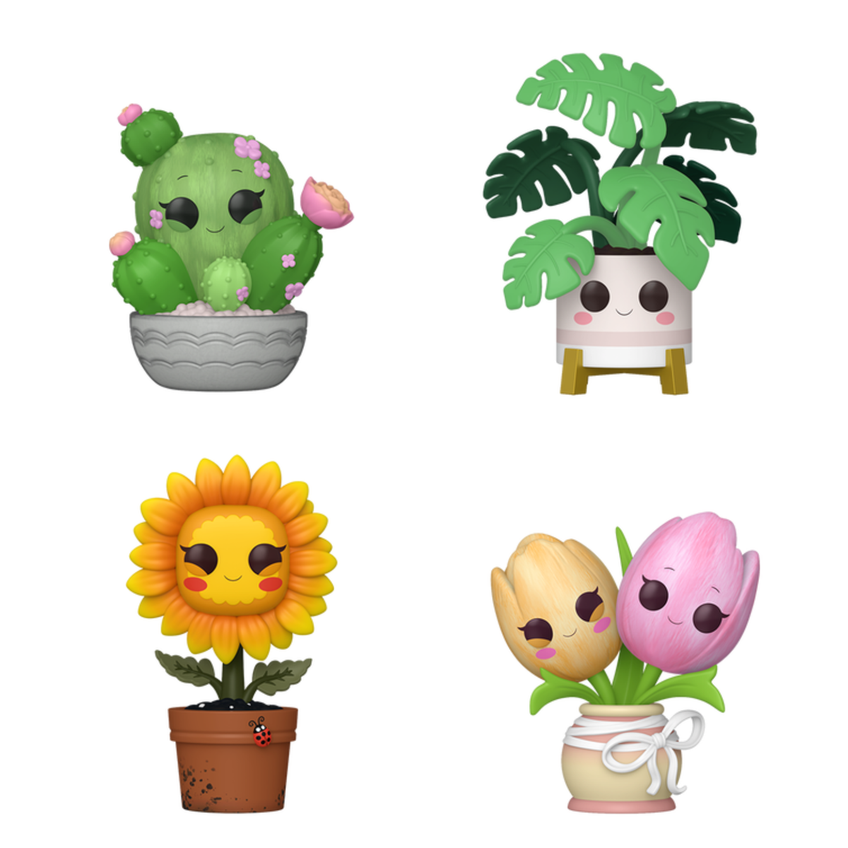 FUNKO POP! BLACK FRIDAY BUNDLE PLANTS FLORA BARREL CACTUS/MONSTERA/SUNFLOWER/TULIP 4-PACK