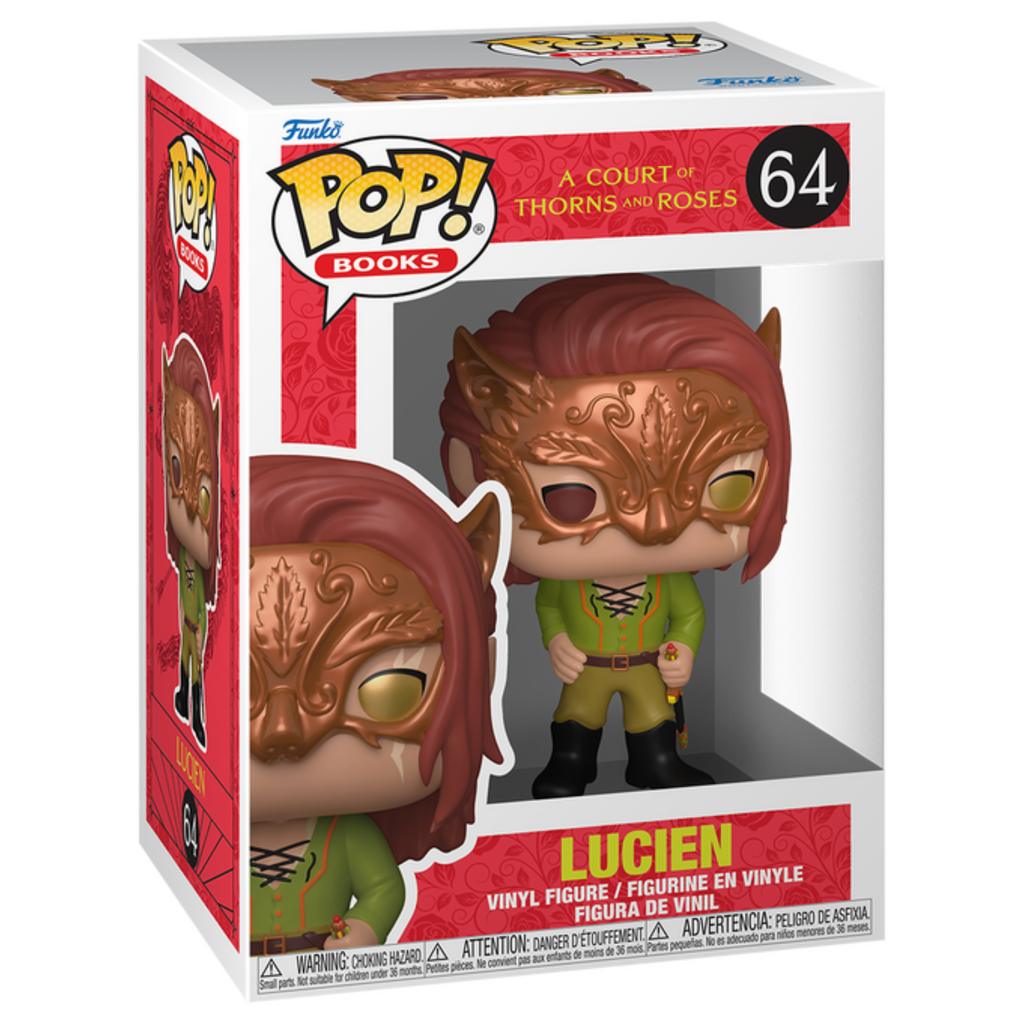 FUNKO POP! BOOKS A COURT OF THORNS AND ROSES LUCIEN VANSERRA no64