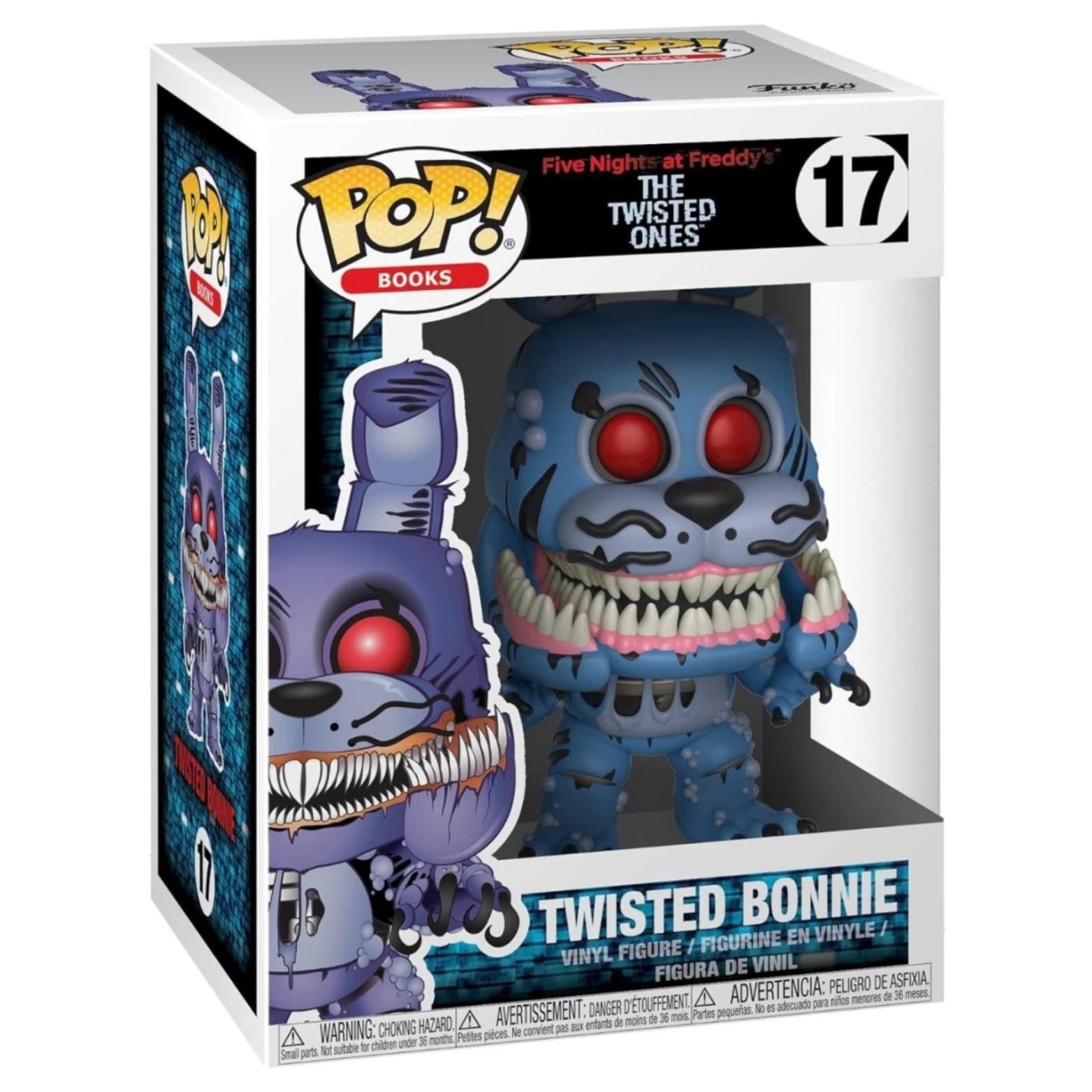 FUNKO POP! BOOKS FIVE NIGHT AT FREDDY´S THE TWISTED ONES TWISTED BONNIE no17
