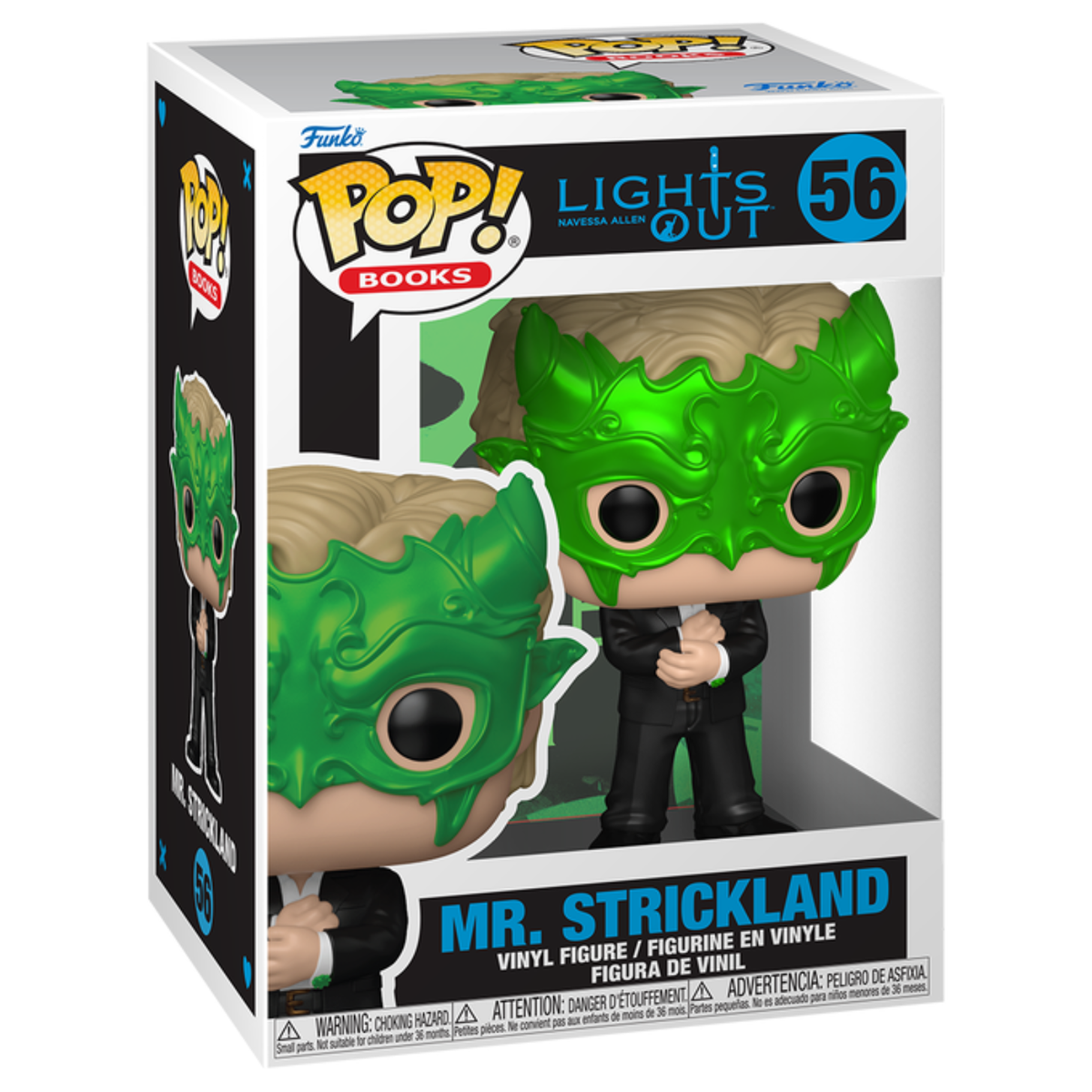 FUNKO POP! BOOKS LIGHTS OUT MR. STRICKLAND no56
