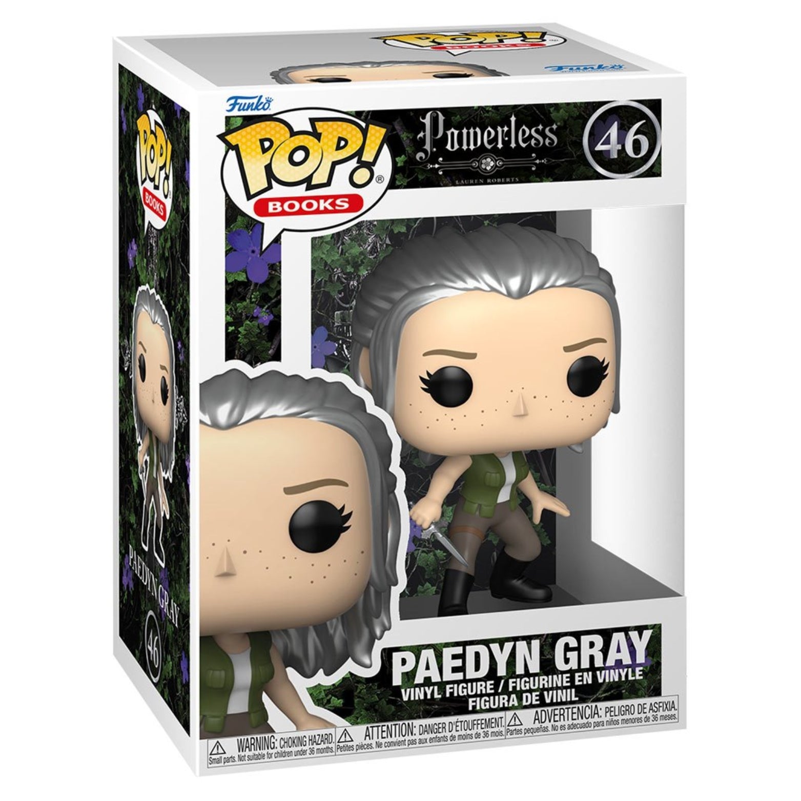 FUNKO POP! BOOKS POWERLESS PAEDYN GRAY no46