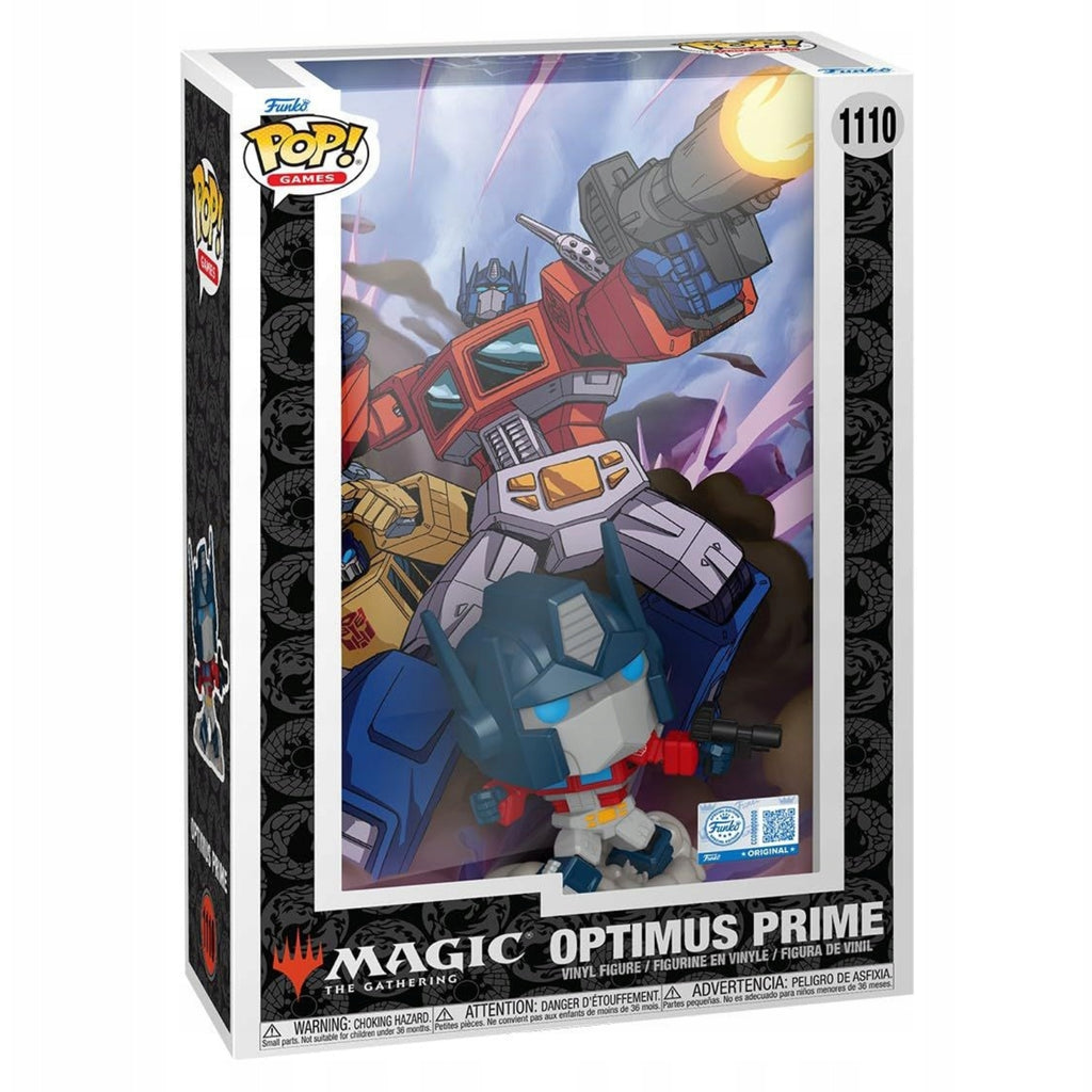 FUNKO POP! COMIC COVERS GAMES MAGIC THE GATHERING OPTIMUS PRIME FUNKO SPECIAL EDITION no1110
