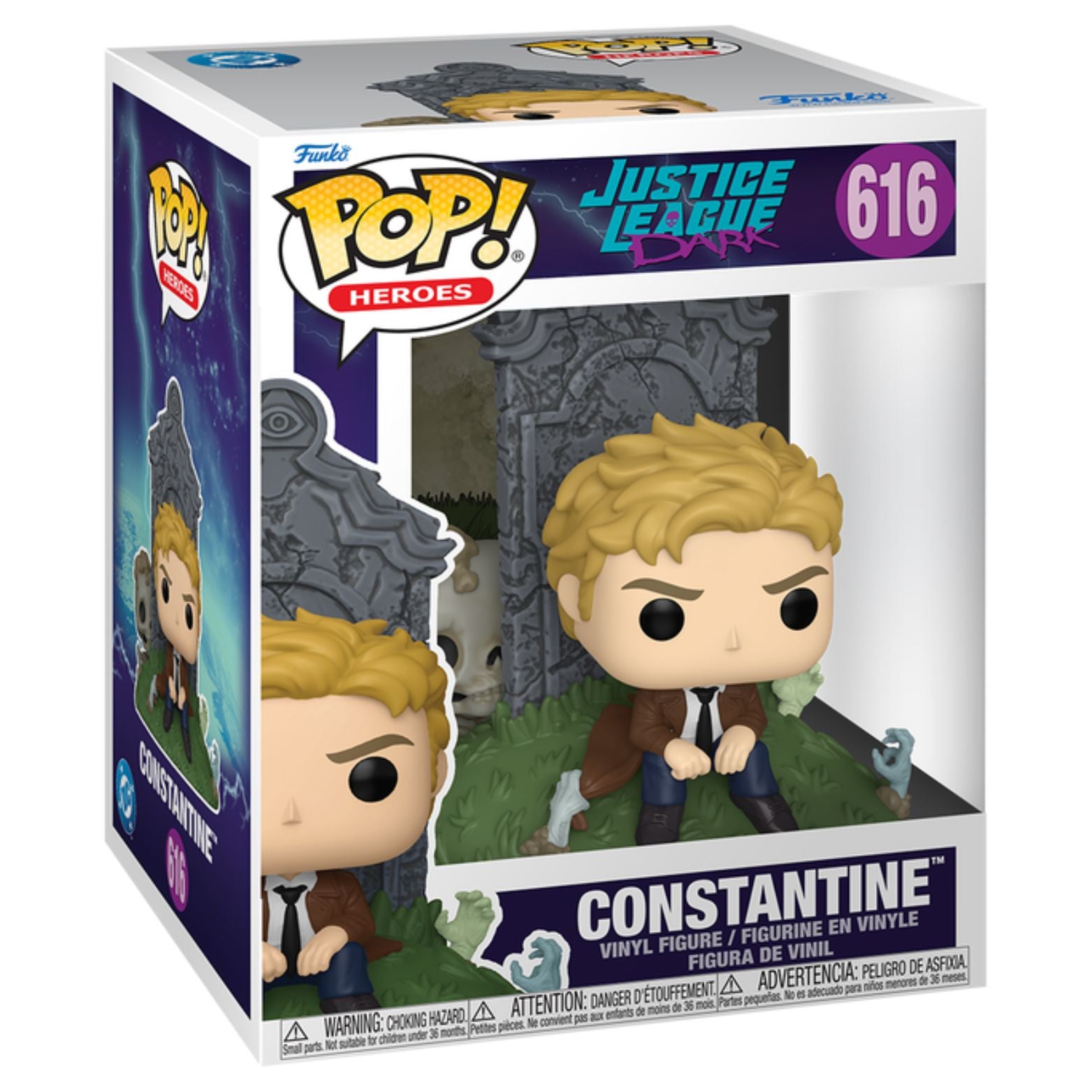 FUNKO POP! DC HEROES JUSTICE LEAGUE DARK CONSTANTINE no616