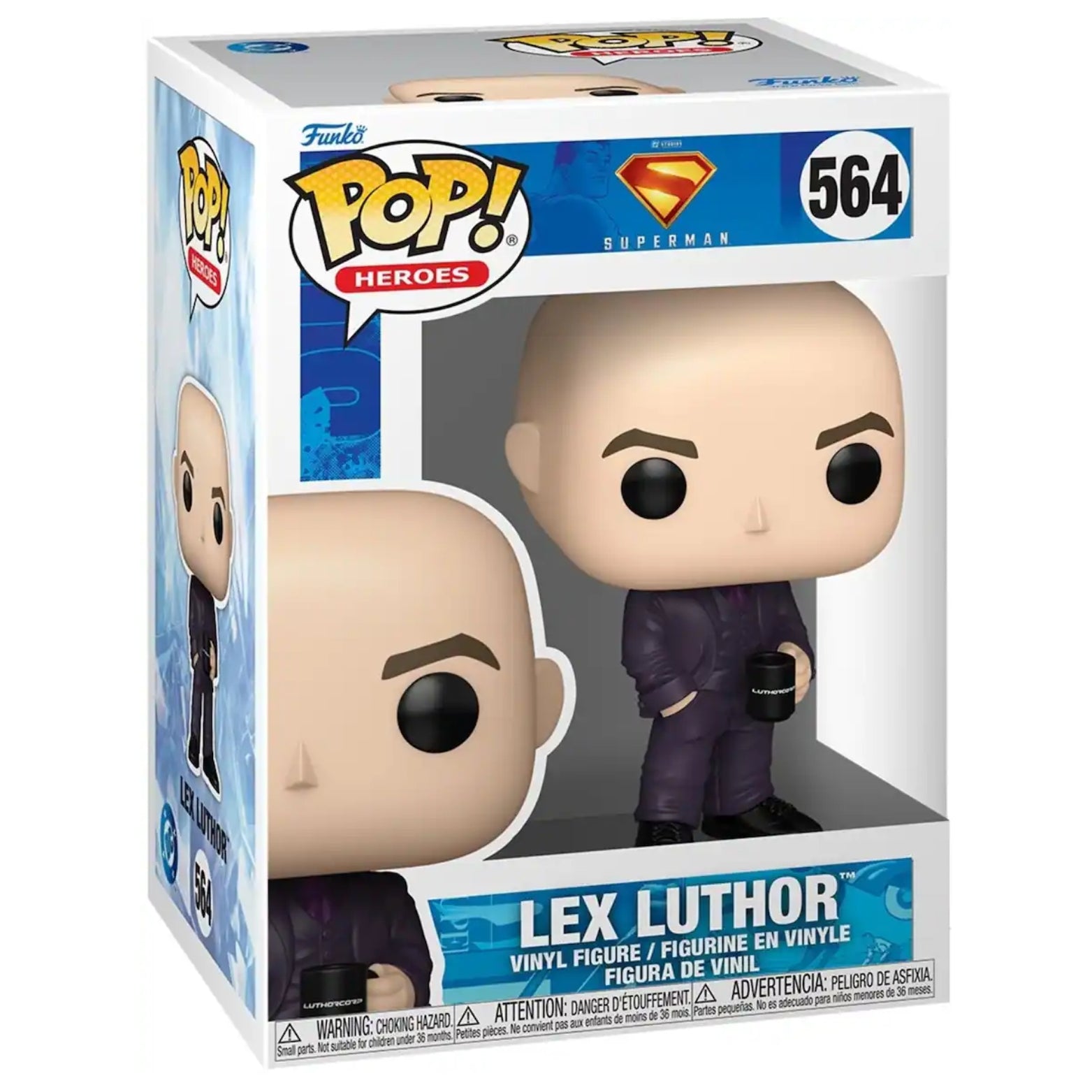 FUNKO POP! DC HEROES SUPERMAN 2025 LEX LUTHOR no564
