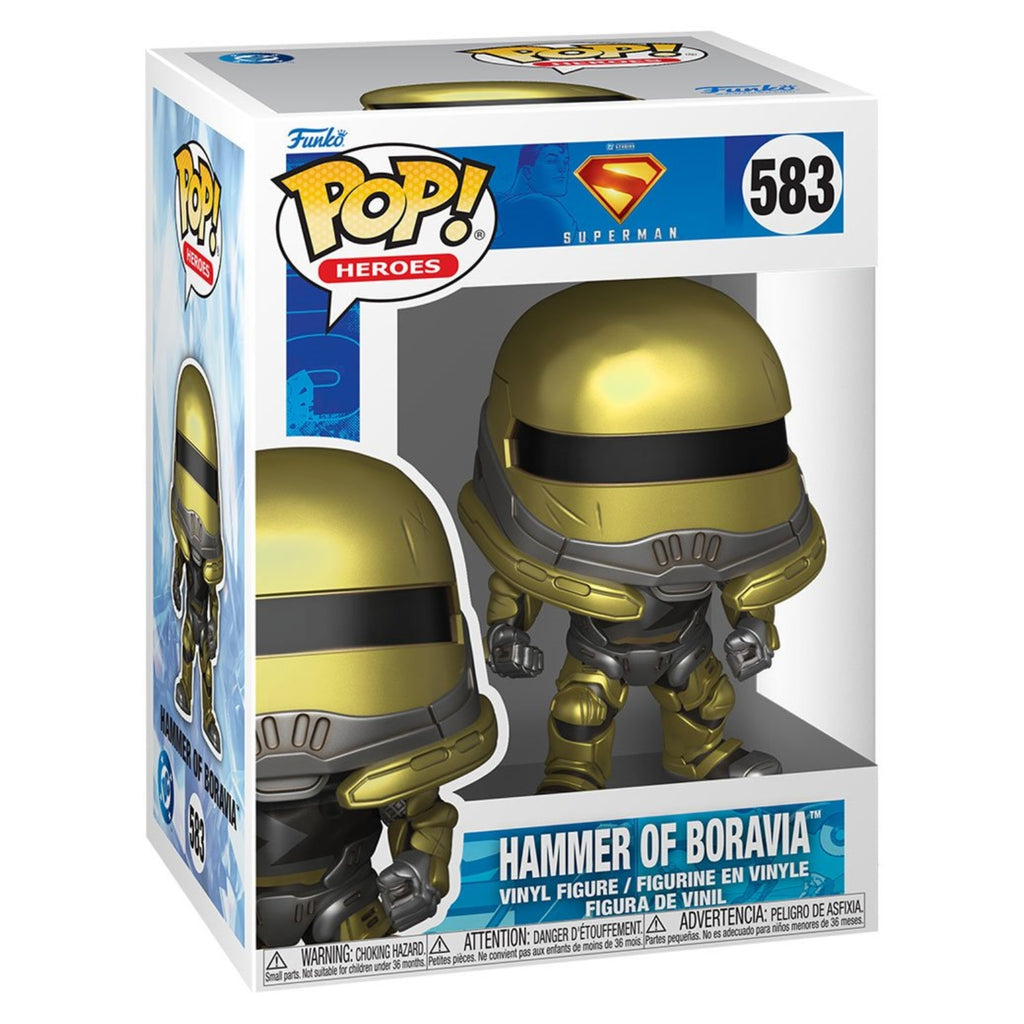 FUNKO POP! DC HEROES SUPERMAN THE MOVIE HAMMER OF BORAVIA no583