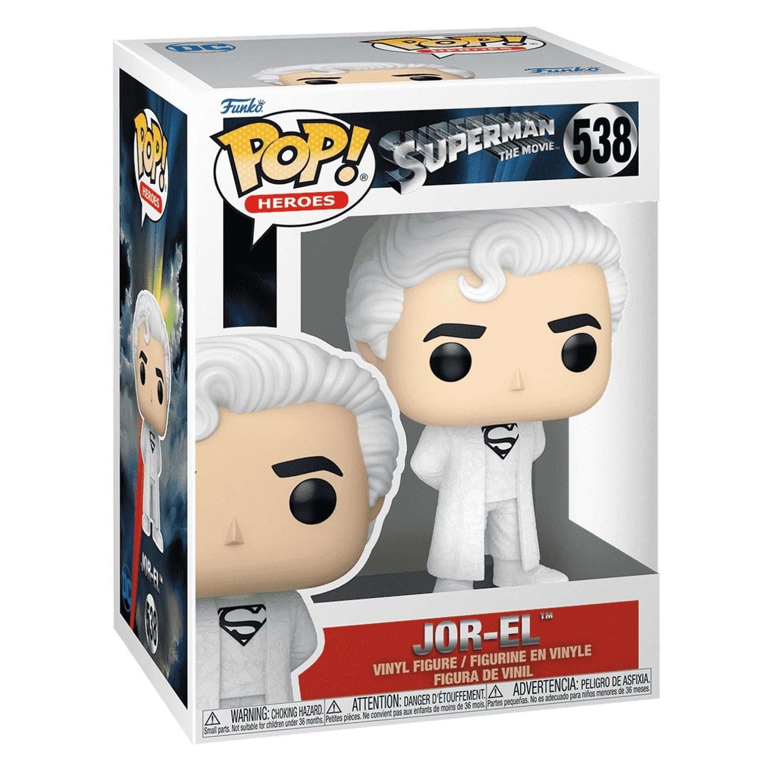 FUNKO POP! DC HEROES SUPERMAN THE MOVIE JOR-EL no538