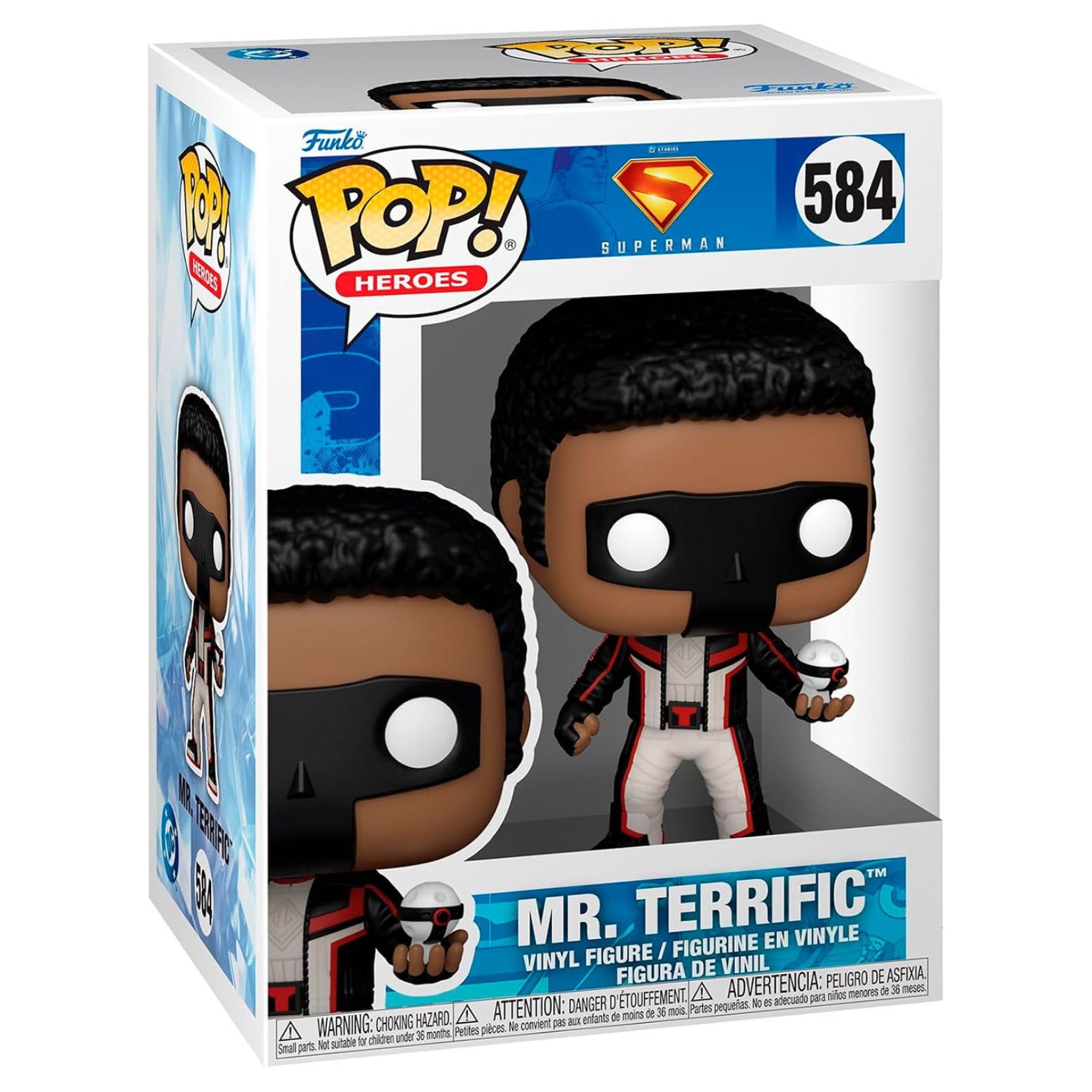 FUNKO POP! DC HEROES SUPERMAN THE MOVIE MR. TERRIFIC no584