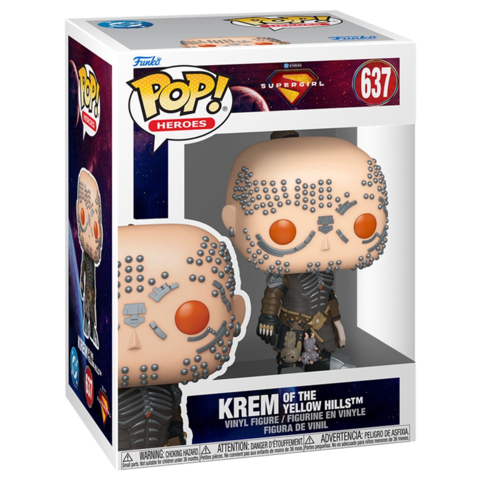 FUNKO POP! DC SUPER HEROES SUPERGIRL KREM OF THE YELLOW HILLS no637