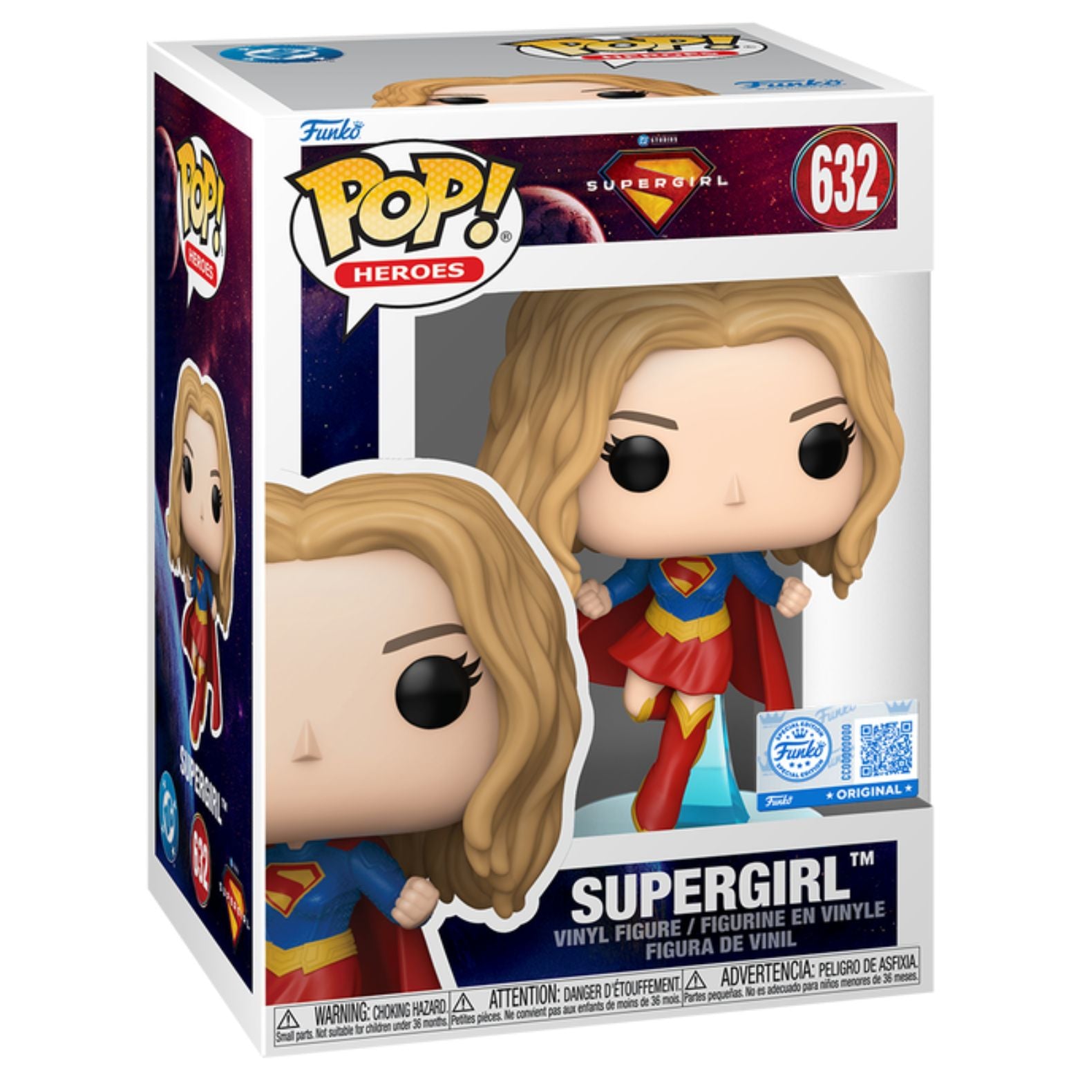 FUNKO POP! DC SUPER HEROES SUPERGIRL SUPERGIRL FUNKO SPECIAL EDITION no632
