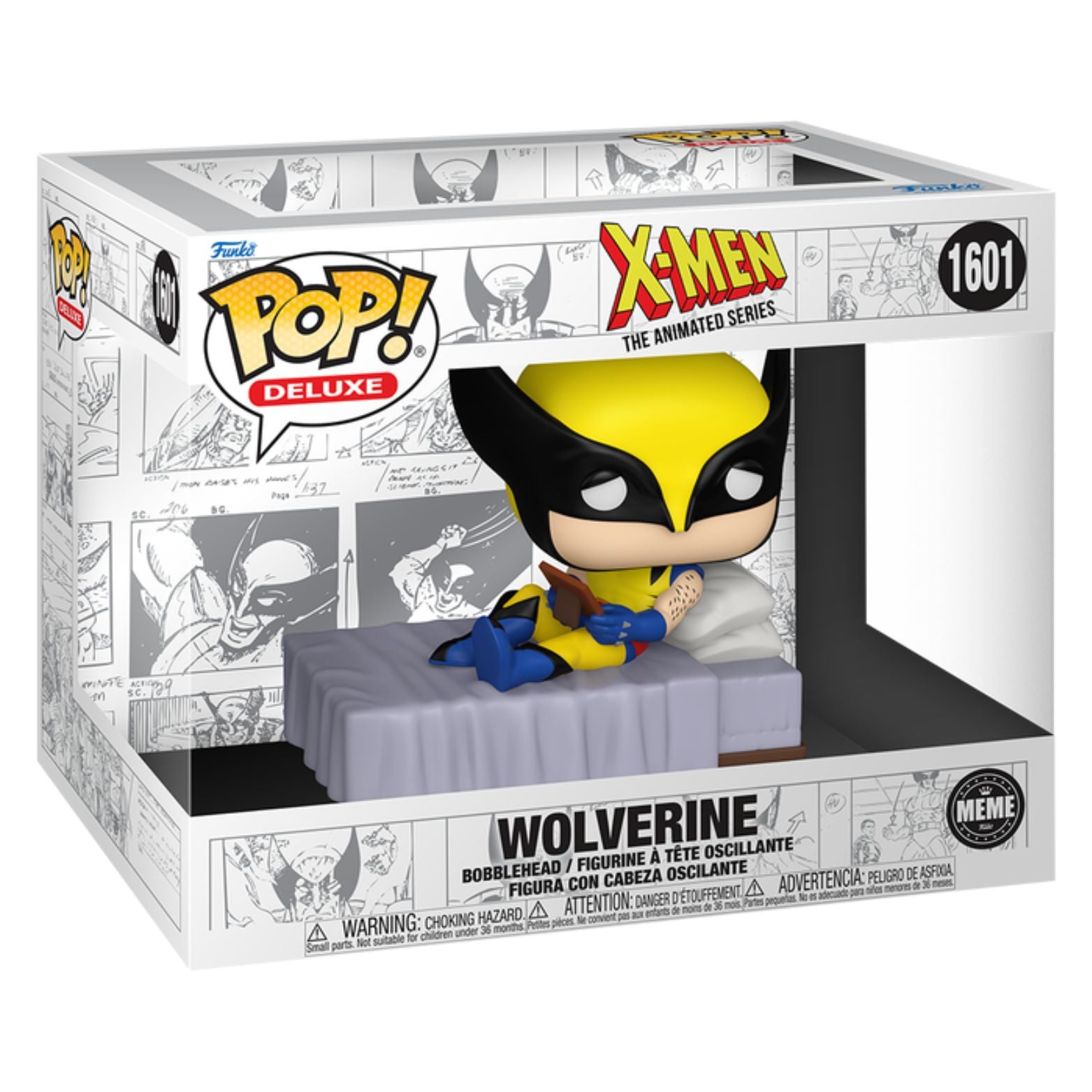 FUNKO POP! DELUXE MARVEL X-MEN THE ANIMATED SERIES WOLVERINE MEME no1601