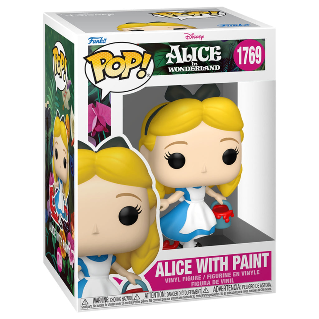 FUNKO POP! DISNEY ALICE IN WONDERLAND ALICE WITH PAINT no1769