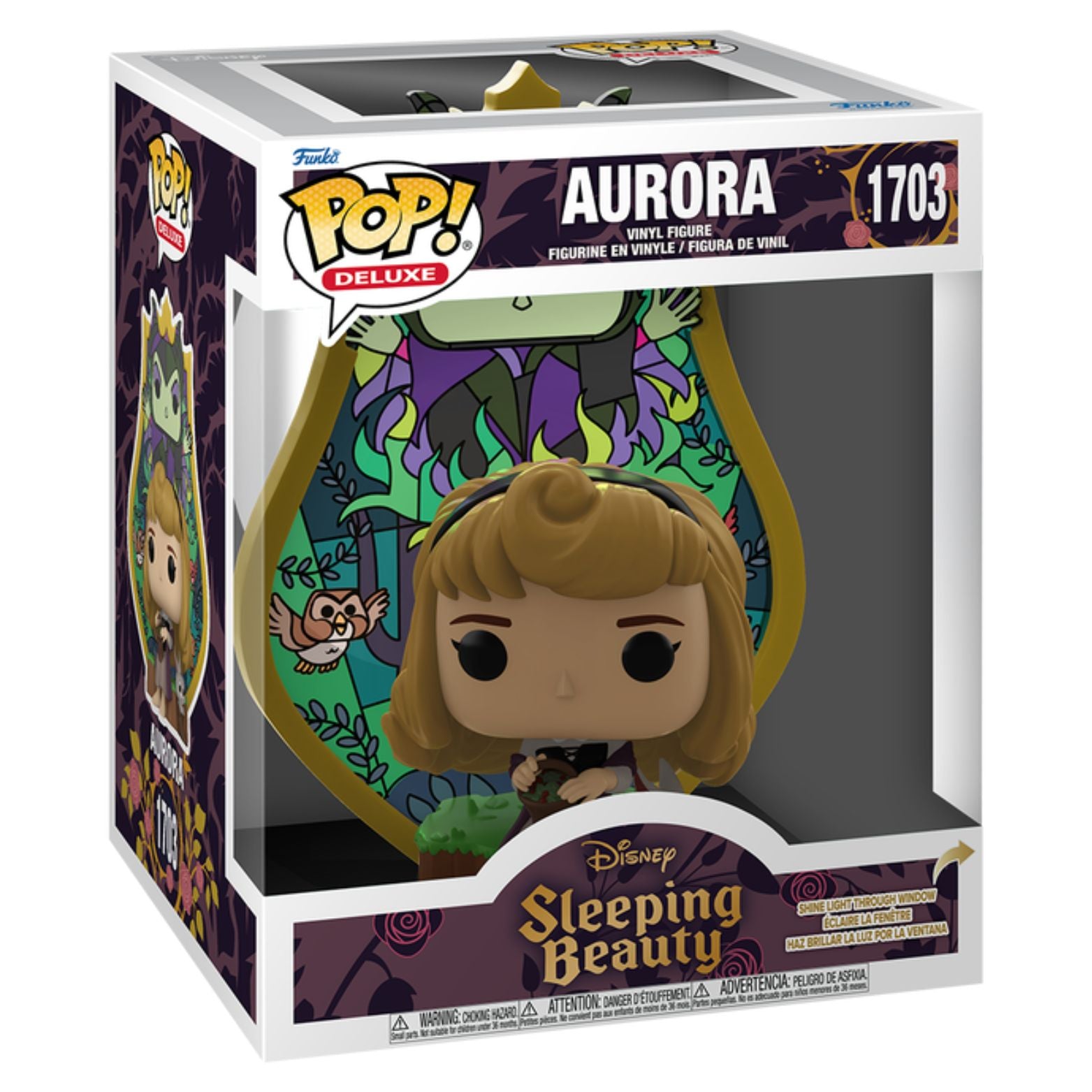 FUNKO POP! DISNEY DELUXE SLEEPING BEAUTY AURORA GLASS no1703