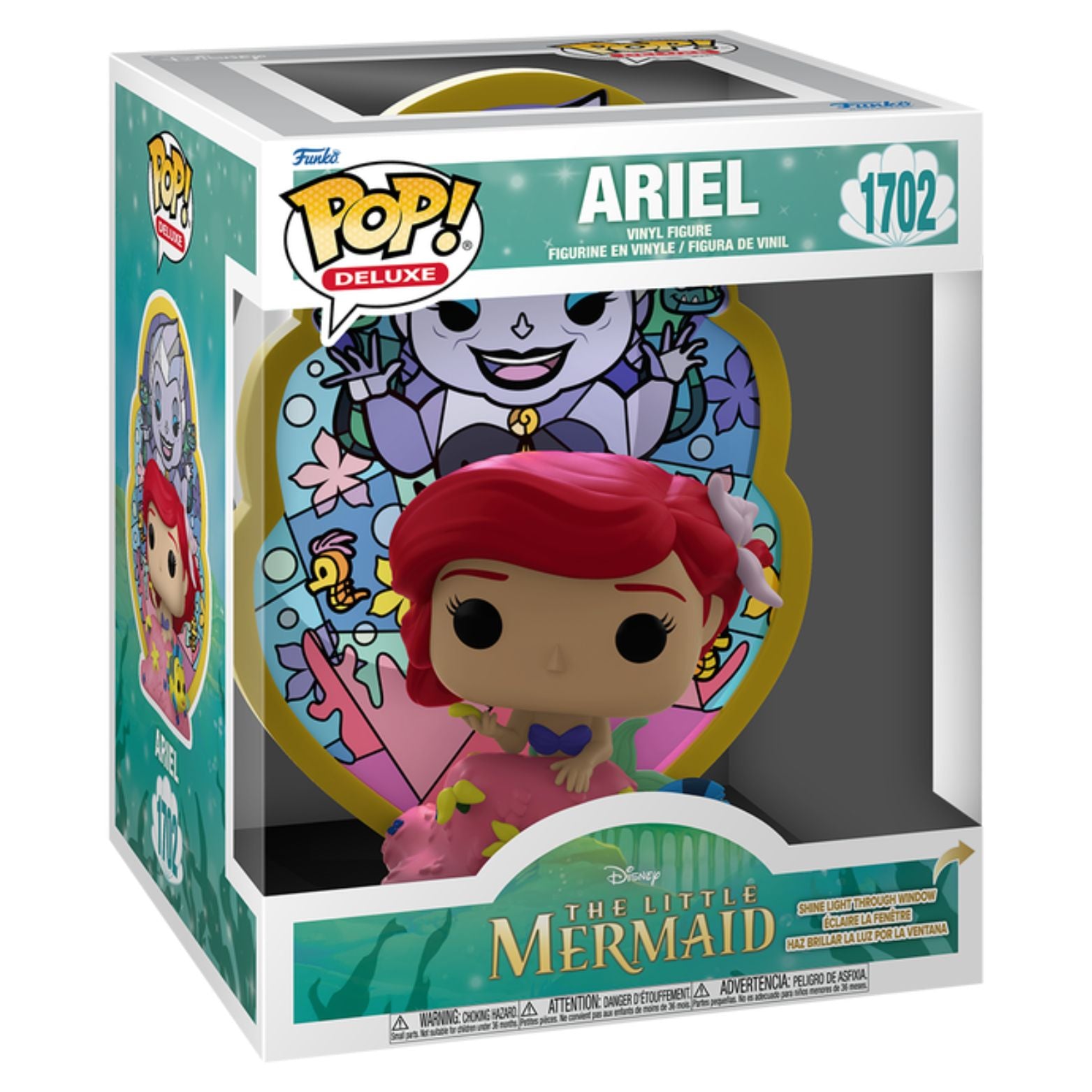 FUNKO POP! DISNEY DELUXE THE LITTLE MERMAID ARIEL GLASS no1702