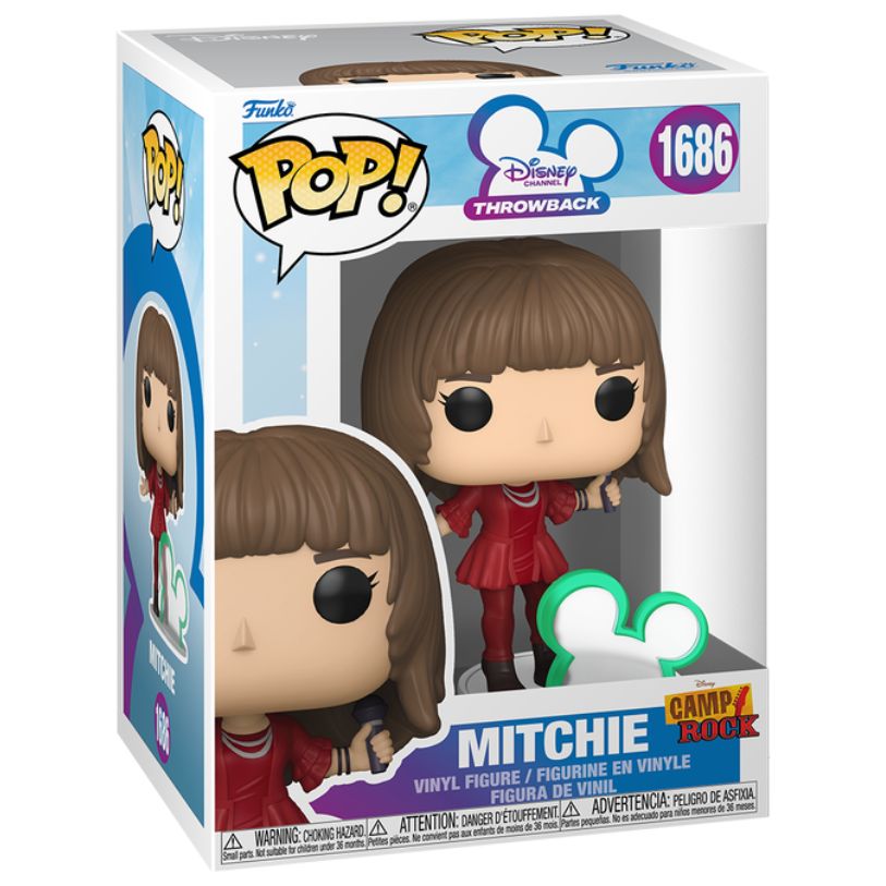 FUNKO POP! DISNEY DISNEY CHANNEL THROWBACK CAMP ROCK MITCHIE no1686