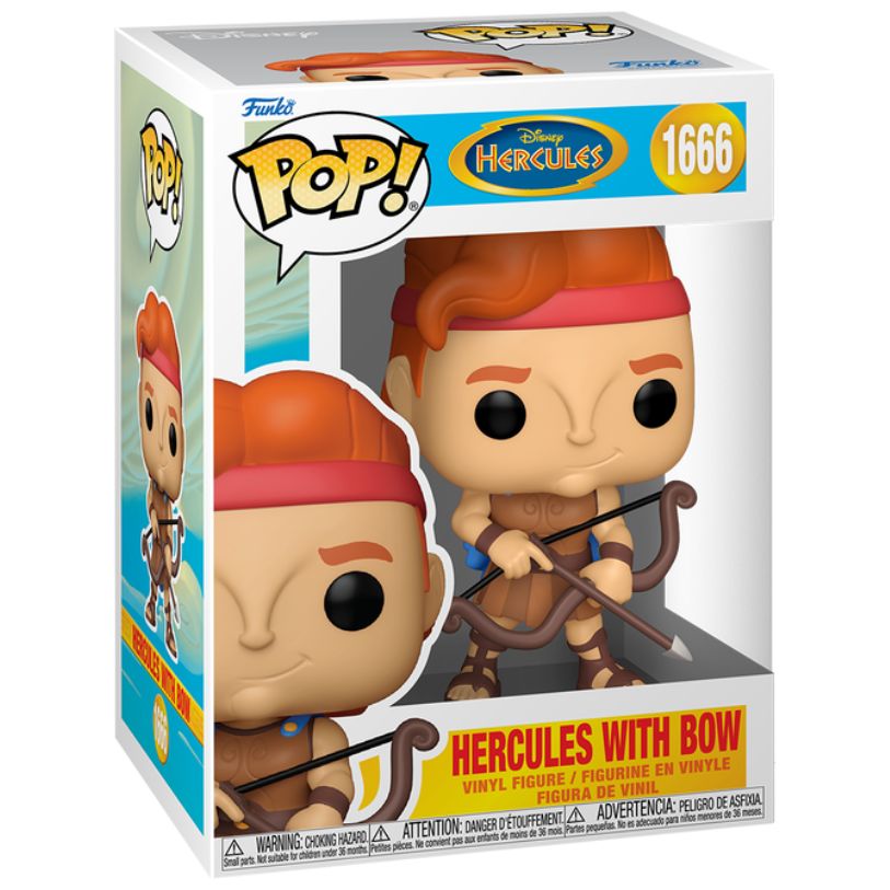 FUNKO POP! DISNEY HERCULES HERCULES WITH BOW no1666