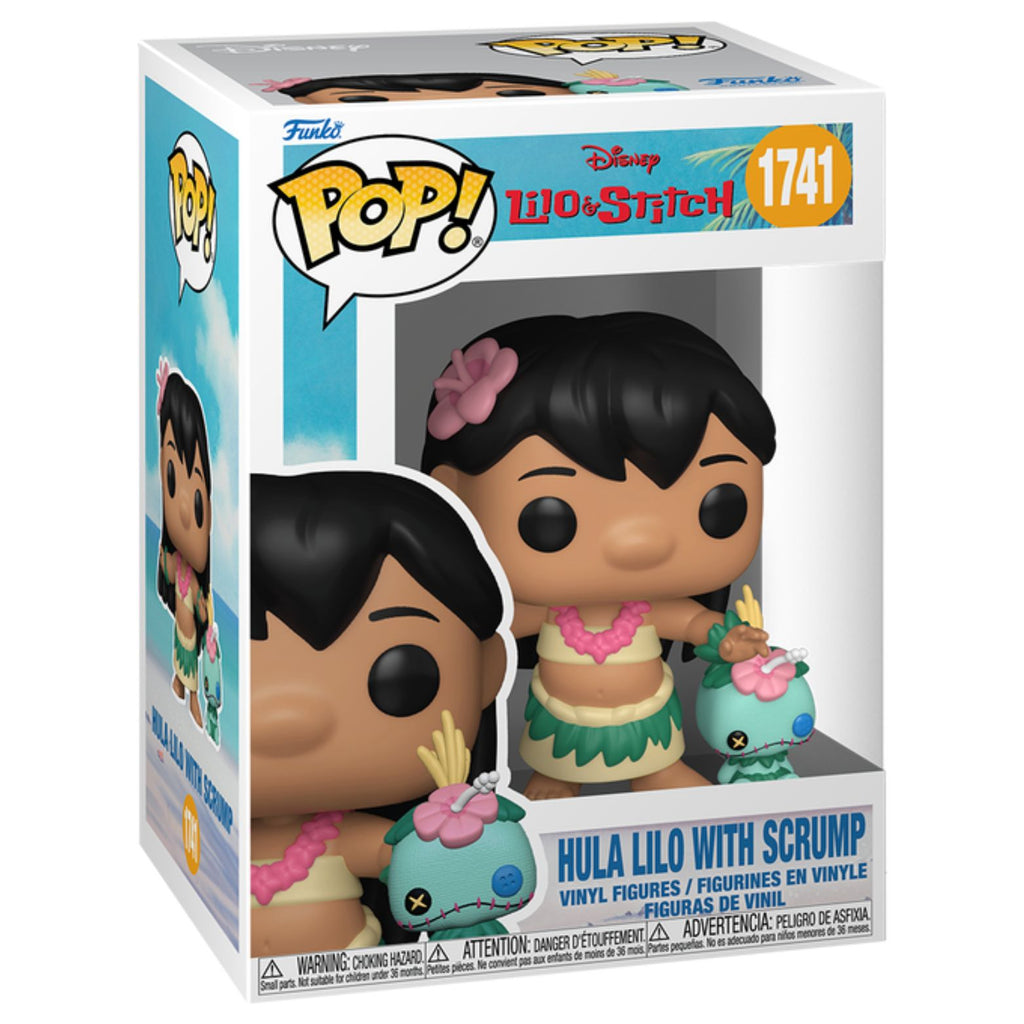 FUNKO POP! DISNEY LILO & STITCH HULA LILO WITH SCRUMP no1741