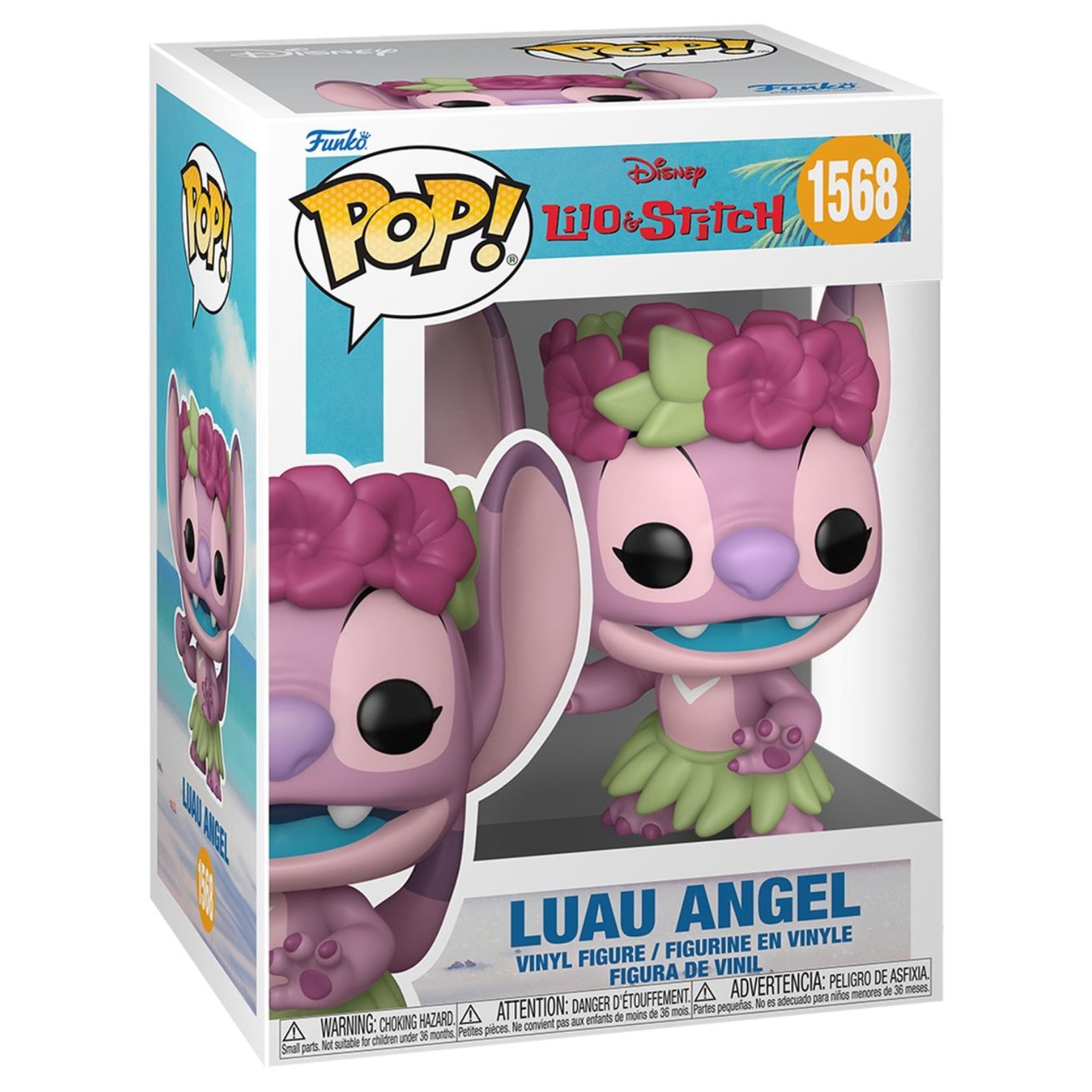 FUNKO POP! DISNEY LILO & STITCH LUAU ANGEL no1568