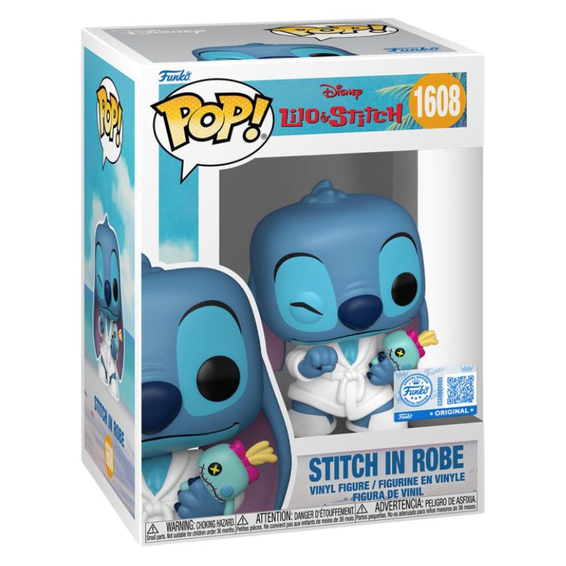 FUNKO POP! DISNEY LILO & STITCH STITCH IN ROBE SPECIAL EDITION no1608
