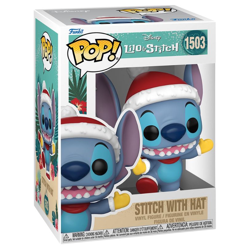 FUNKO POP! DISNEY LILO & STITCH STITCH WITH HAT no1503