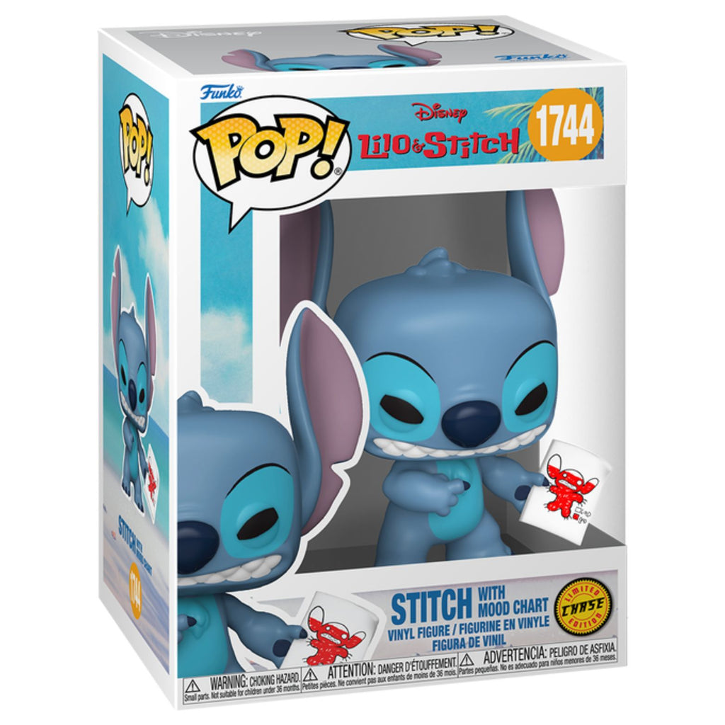 FUNKO POP! DISNEY LILO & STITCH STITCH WITH MOOD CART CHASE no1744