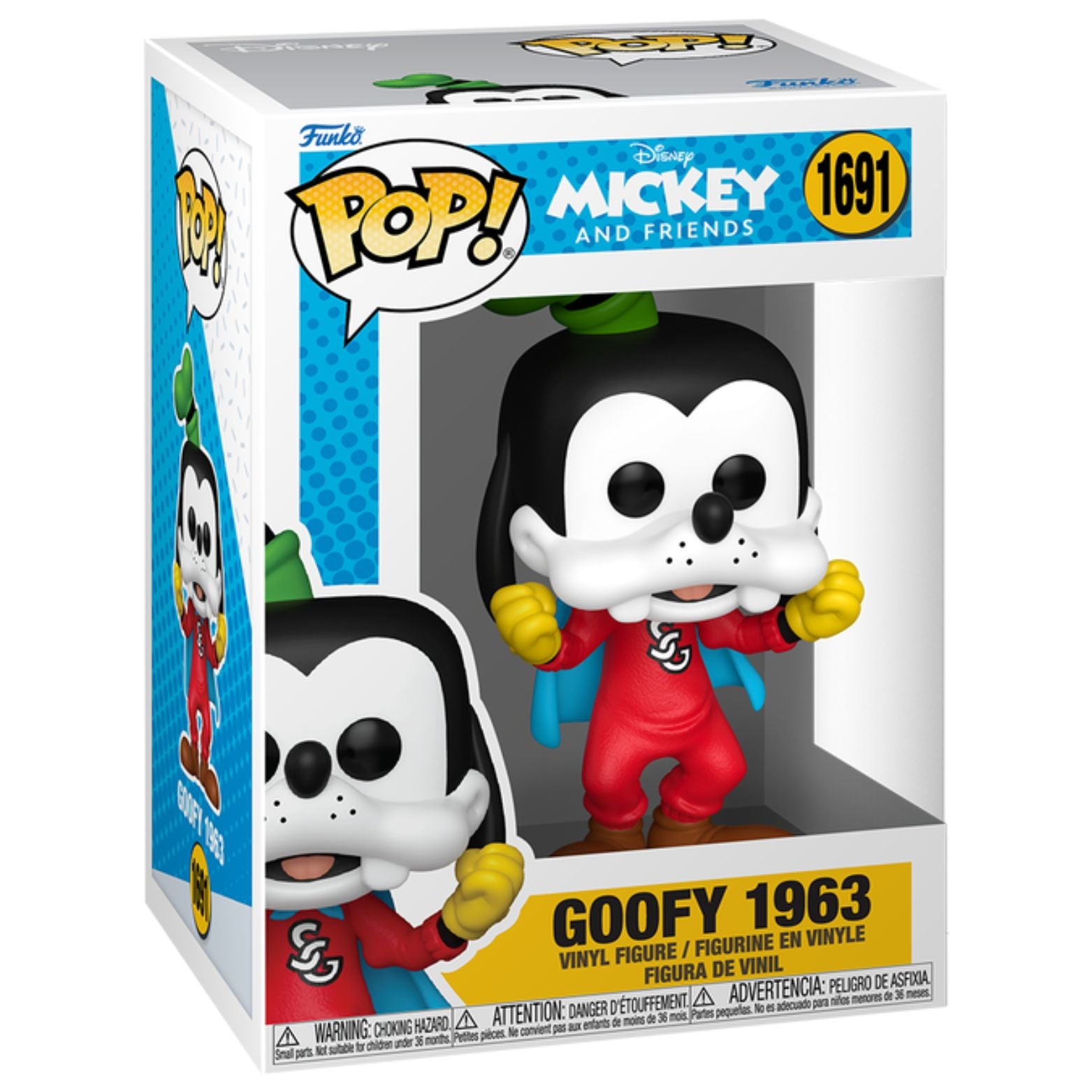 FUNKO POP! DISNEY MICKEY AND FRIENDS GOOFY 1963 no1691