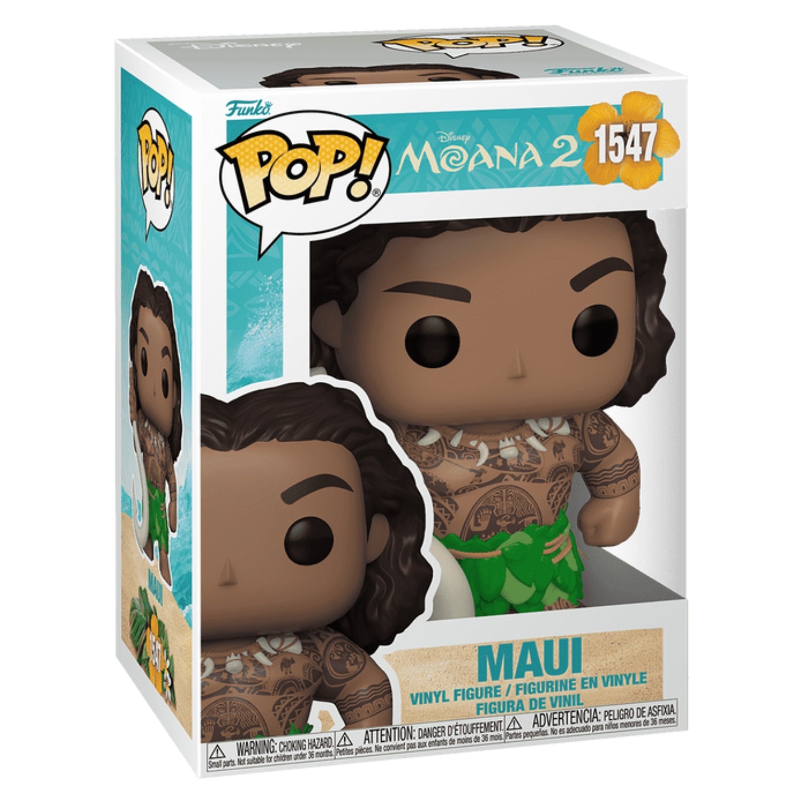 FUNKO POP! DISNEY MOANA 2 MAUI no1547