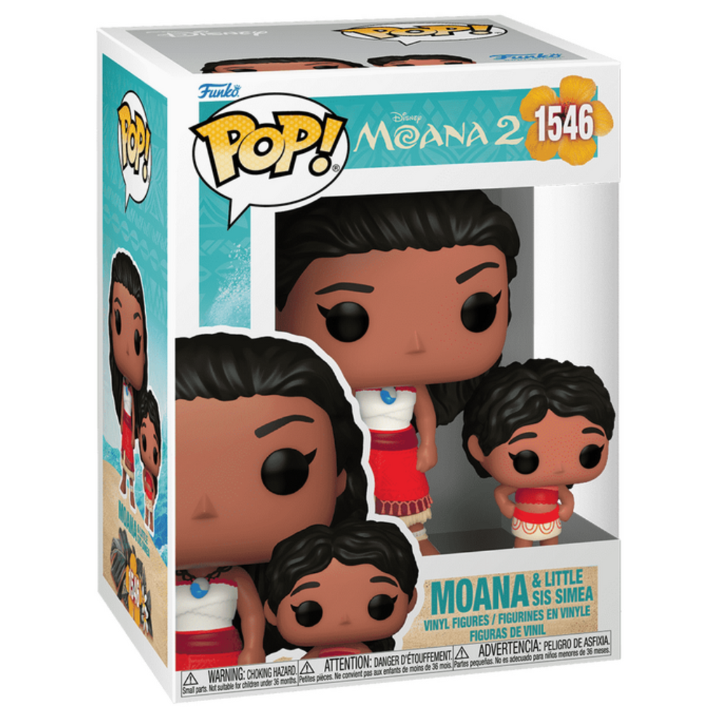 FUNKO POP! DISNEY MOANA 2 MOANA & LITTLE SIS SIMEA no1546