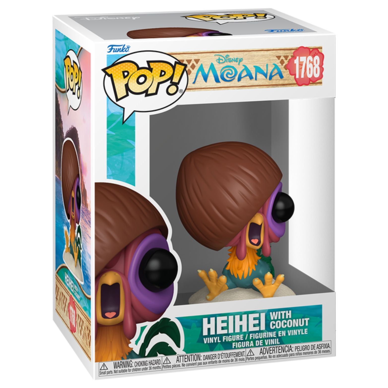 FUNKO POP! DISNEY MOANA HEIHEI WITH COCONUT no1768