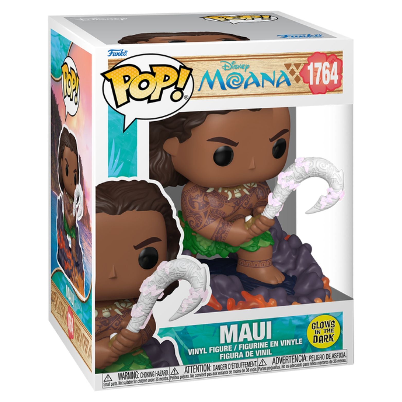 FUNKO POP! DISNEY MOANA MAUI GITD no1764