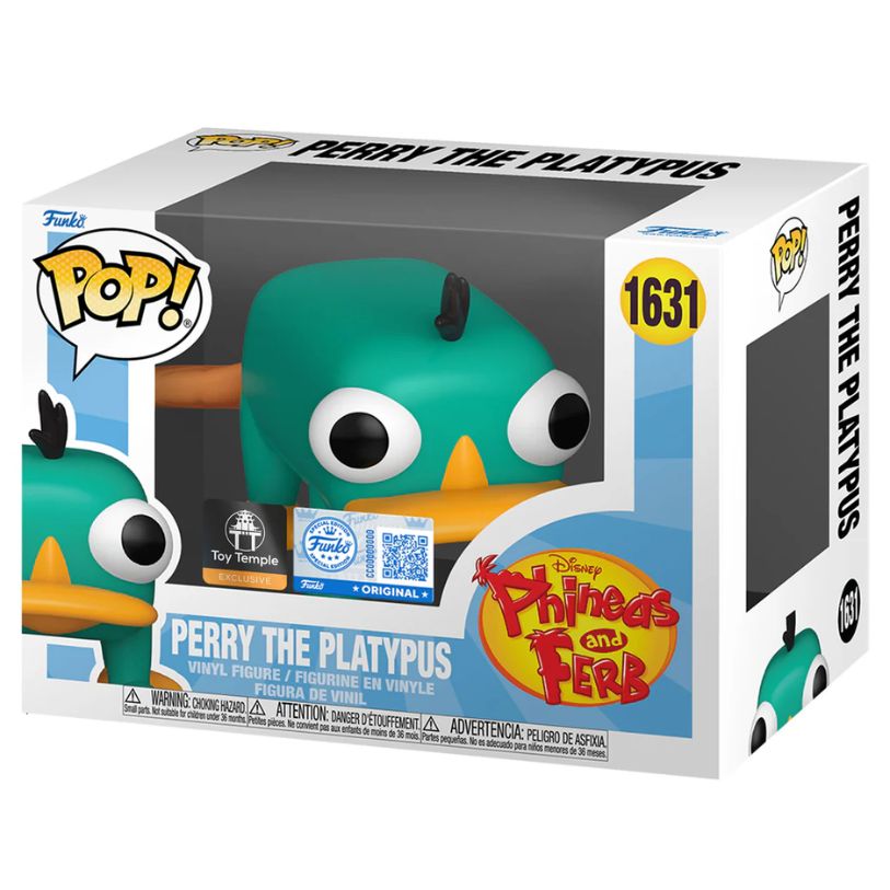 FUNKO POP! DISNEY PHINEAS AND FERB PERRY THE PLATYPUS FUNKO SPECIAL EDITION no1631