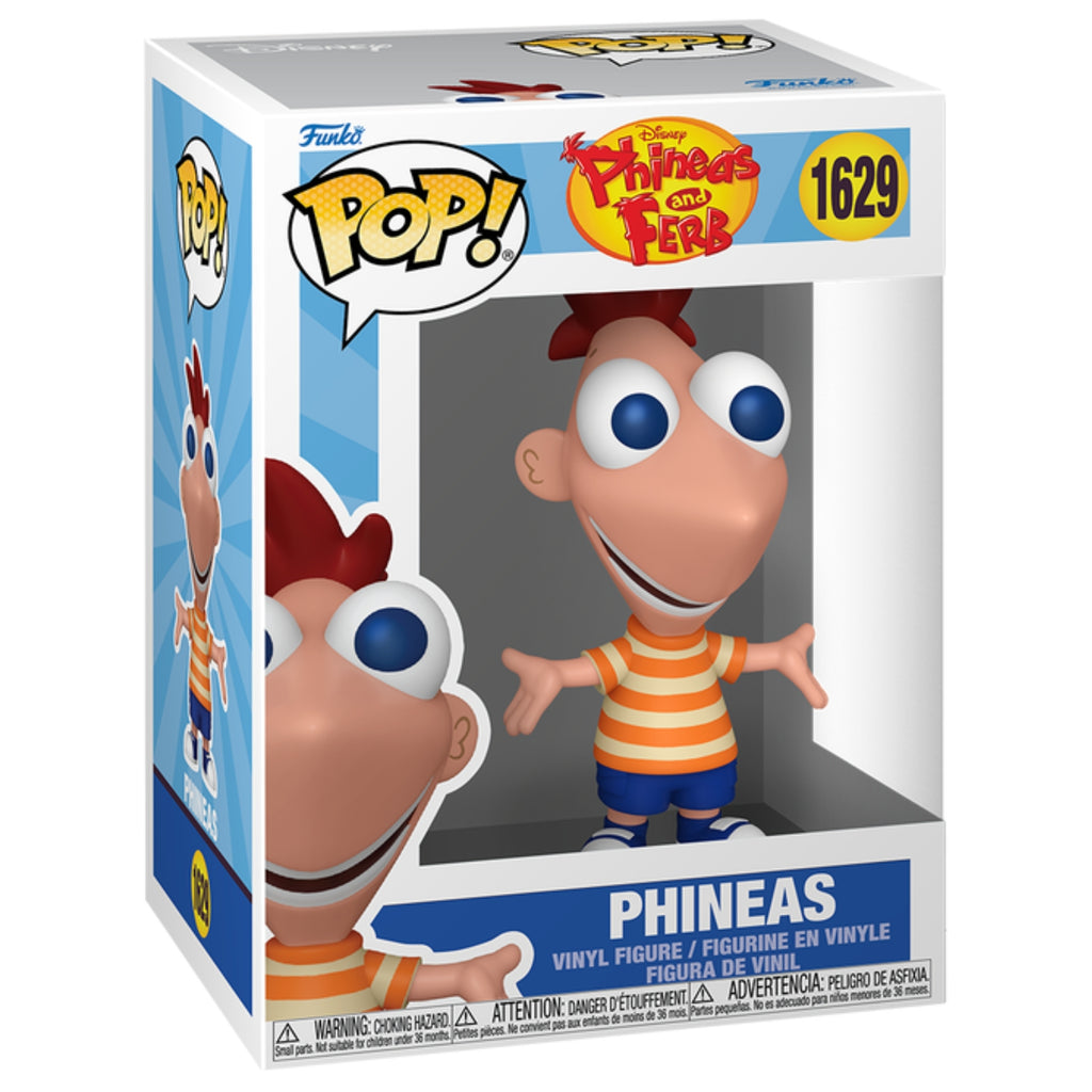FUNKO POP! DISNEY PHINEAS AND FERB PHINEAS no1629