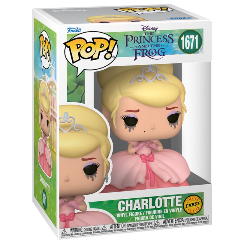 FUNKO POP! DISNEY PRINCESS AND THE FROG CHARLOTTE CHASE no1671