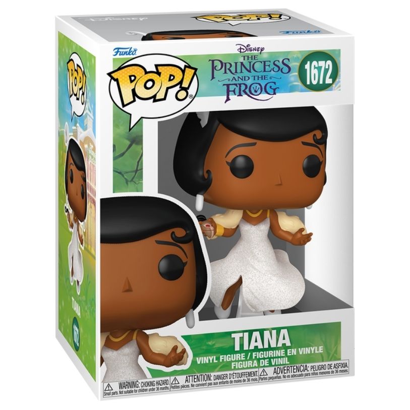 FUNKO POP! DISNEY PRINCESS AND THE FROG TIANA no1672
