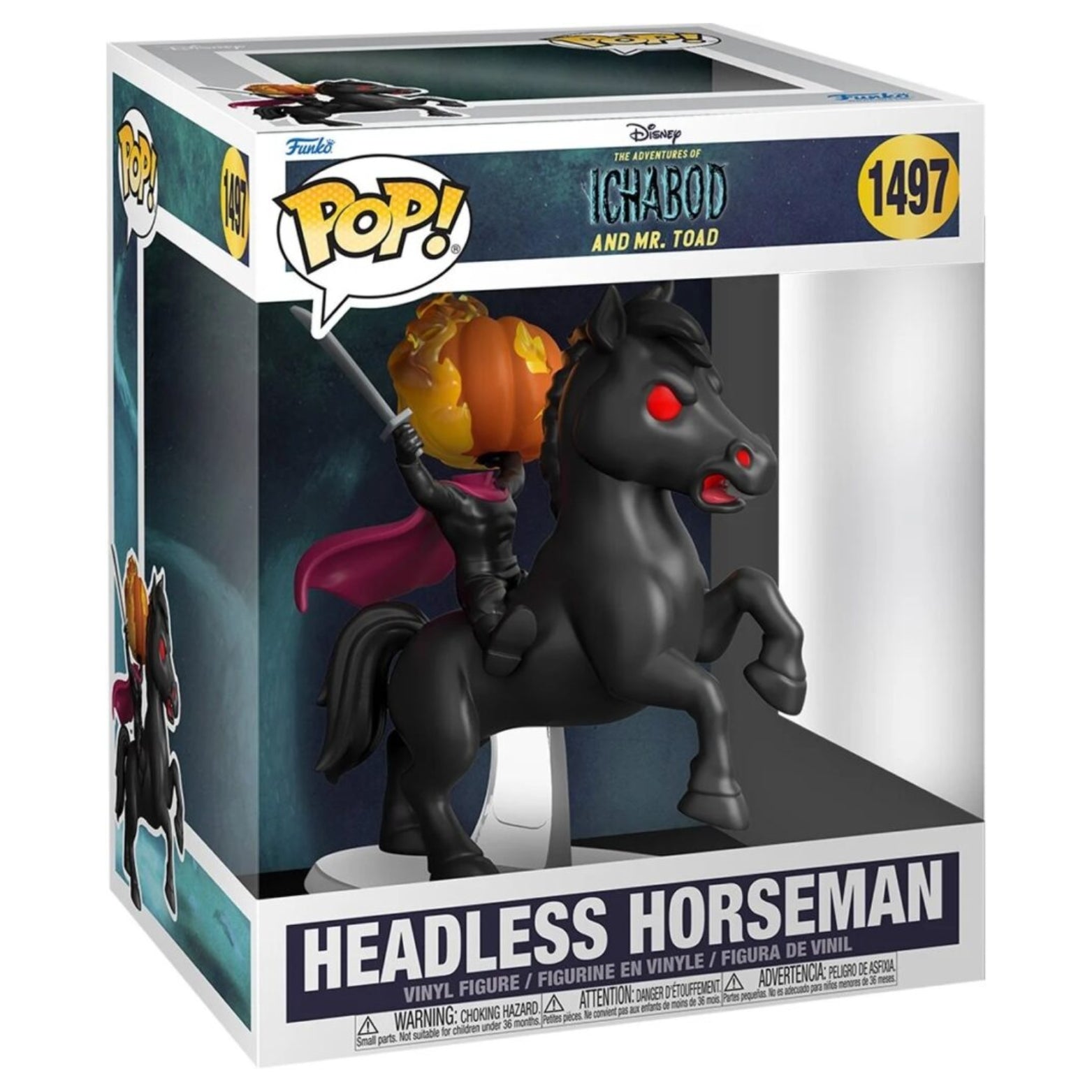 FUNKO POP! DISNEY THE ADVENTURES OF ICHABOD AND MR. TOAD HEADLESS HORSEMAN no1497