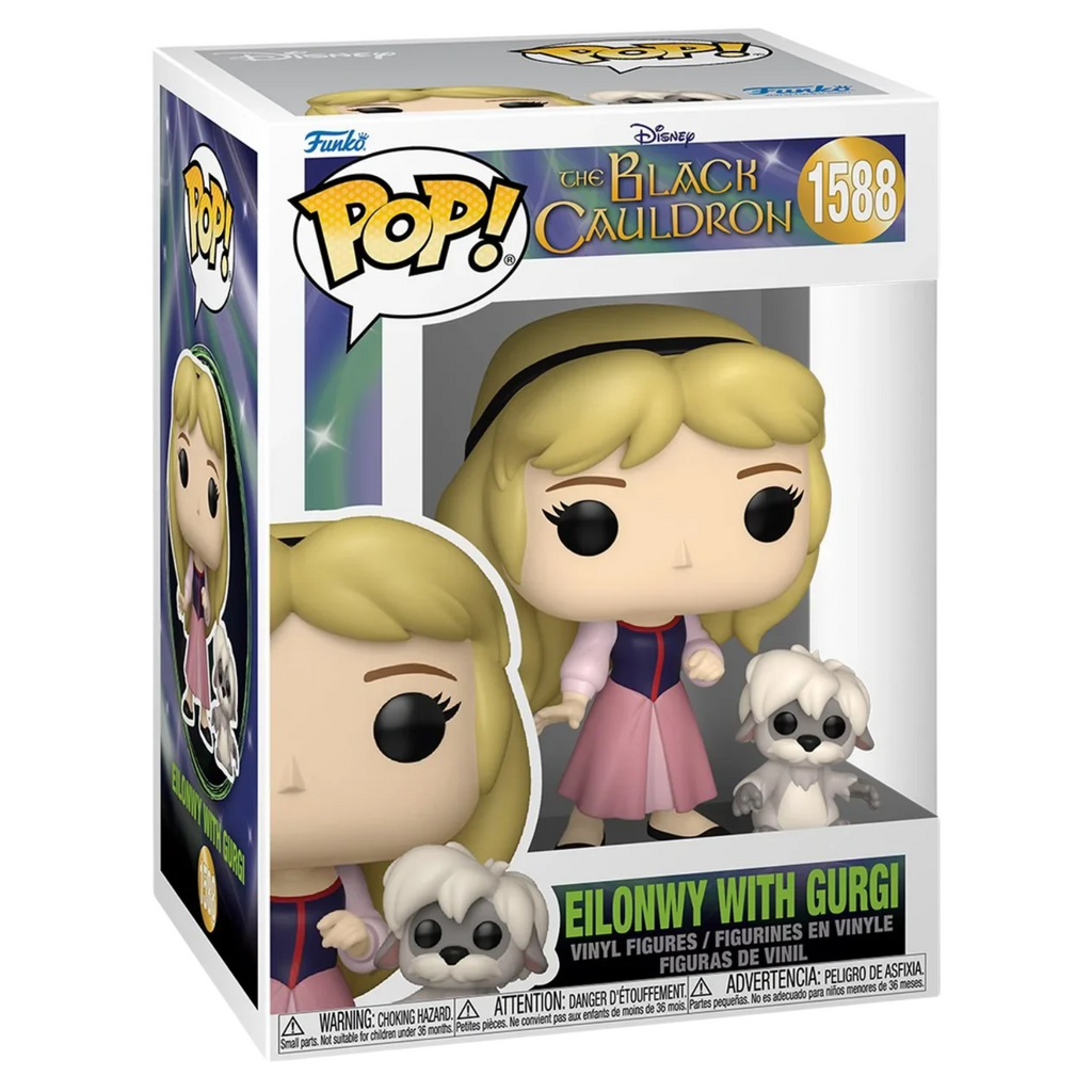 FUNKO POP! DISNEY THE BLACK CAULDRON EILONWY WITH GURGI no1588