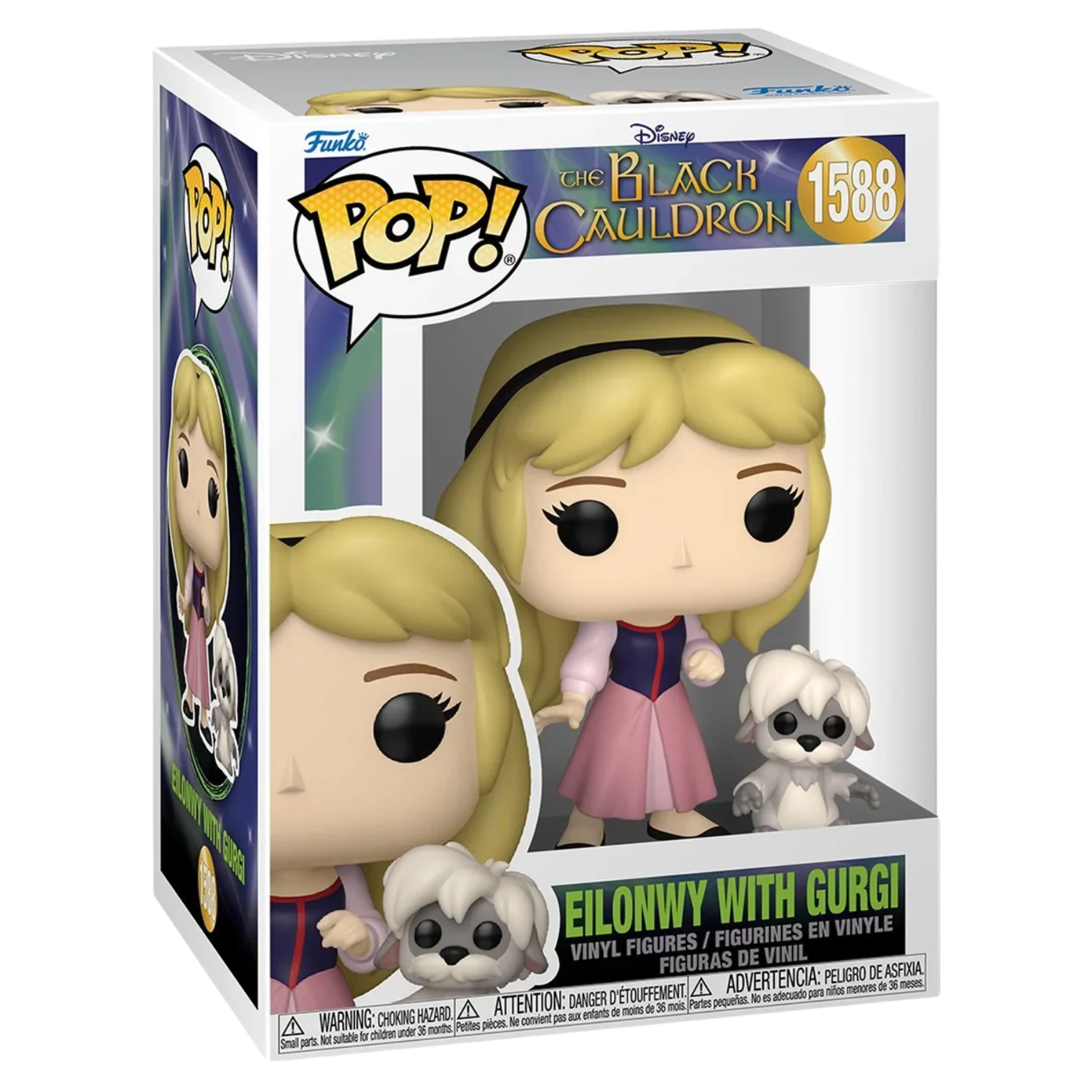 FUNKO POP! DISNEY THE BLACK CAULDRON EILONWY WITH GURGI no1588
