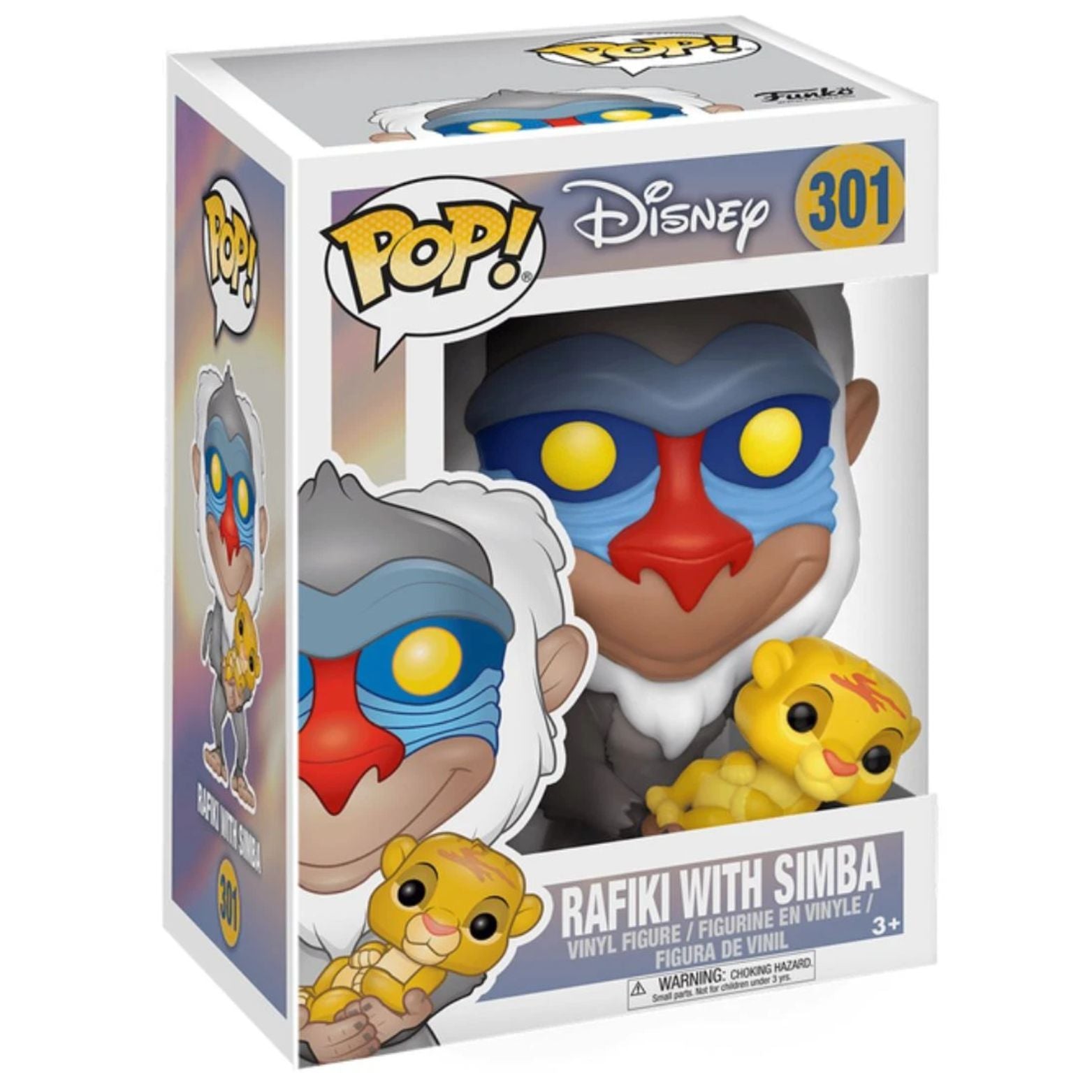 FUNKO POP! DISNEY THE LION KING RAFIKI WITH SIMBA no301
