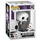 FUNKO POP! DISNEY THE NIGHTMARE BEFORE CHRISTMAS JACK SKELLINGTON WITH ZERO no1808