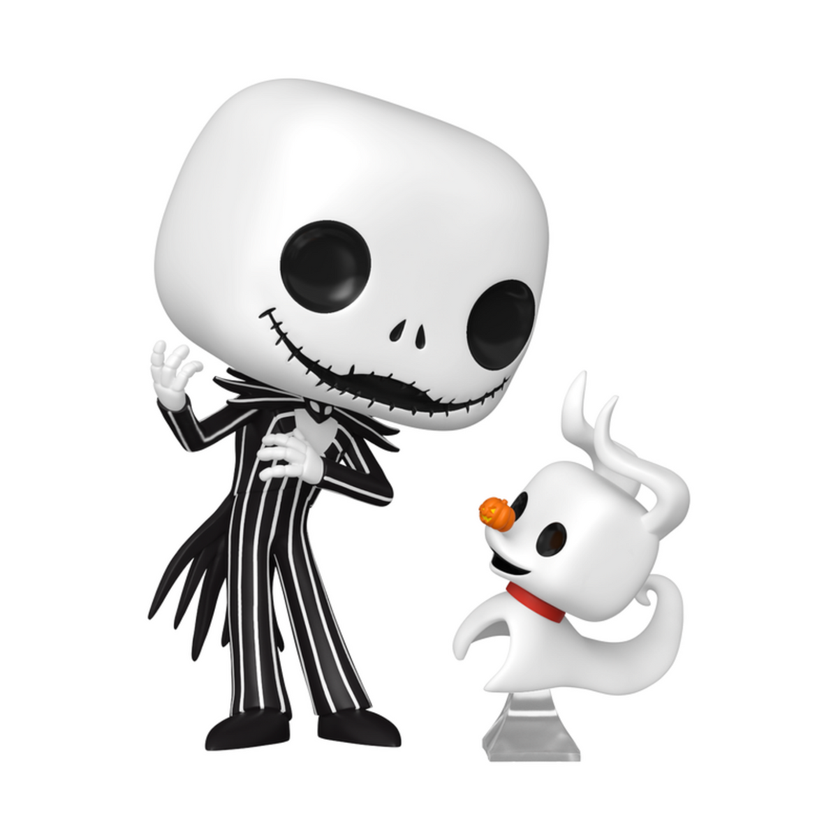 FUNKO POP! DISNEY THE NIGHTMARE BEFORE CHRISTMAS JACK SKELLINGTON WITH ZERO no1808