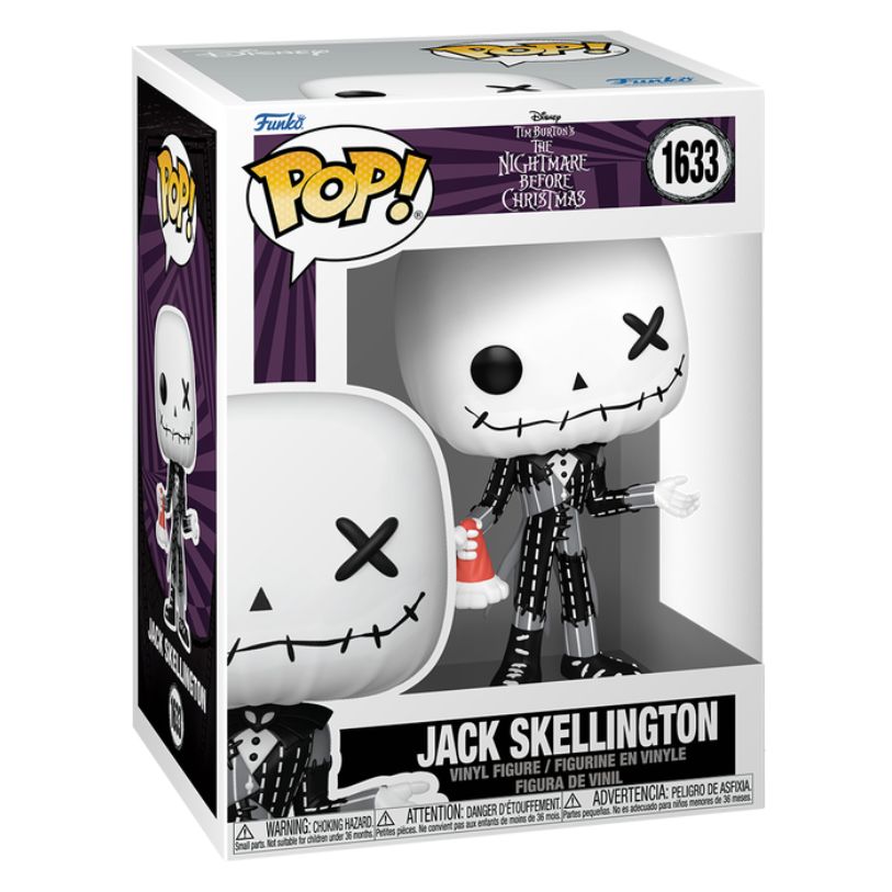 FUNKO POP! DISNEY THE NIGHTMARE BEFORE CHRISTMAS PATCHWORK JACK SKELLINGTON no1633