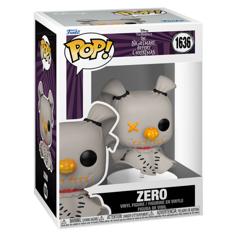 FUNKO POP! DISNEY THE NIGHTMARE BEFORE CHRISTMAS PATCHWORK ZERO no1635