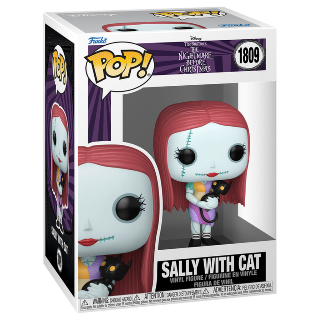 FUNKO POP! DISNEY THE NIGHTMARE BEFORE CHRISTMAS SALLY WITH CAT no1809