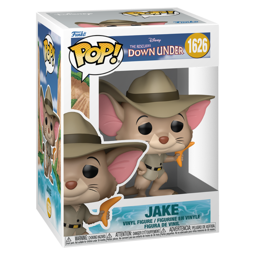FUNKO POP! DISNEY THE RESCUERS DOWN UNDER JAKE no1626